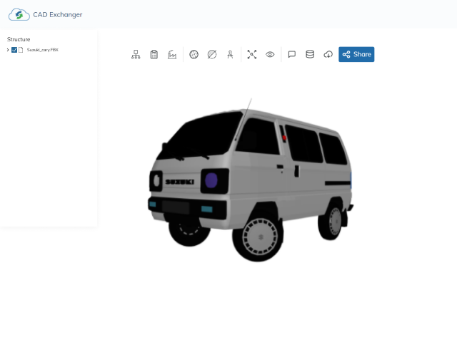 FBX, Textures Support In CAD Exchanger Cloud
