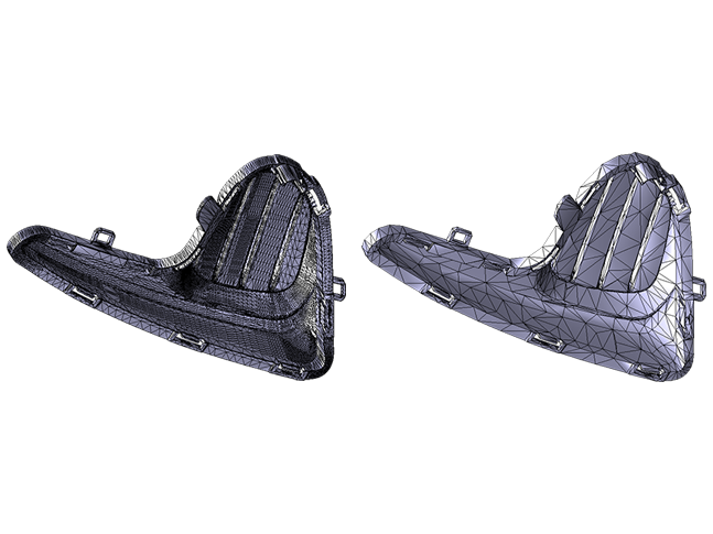 How to simplify a 3D mesh model with CAD Exchanger SDK?