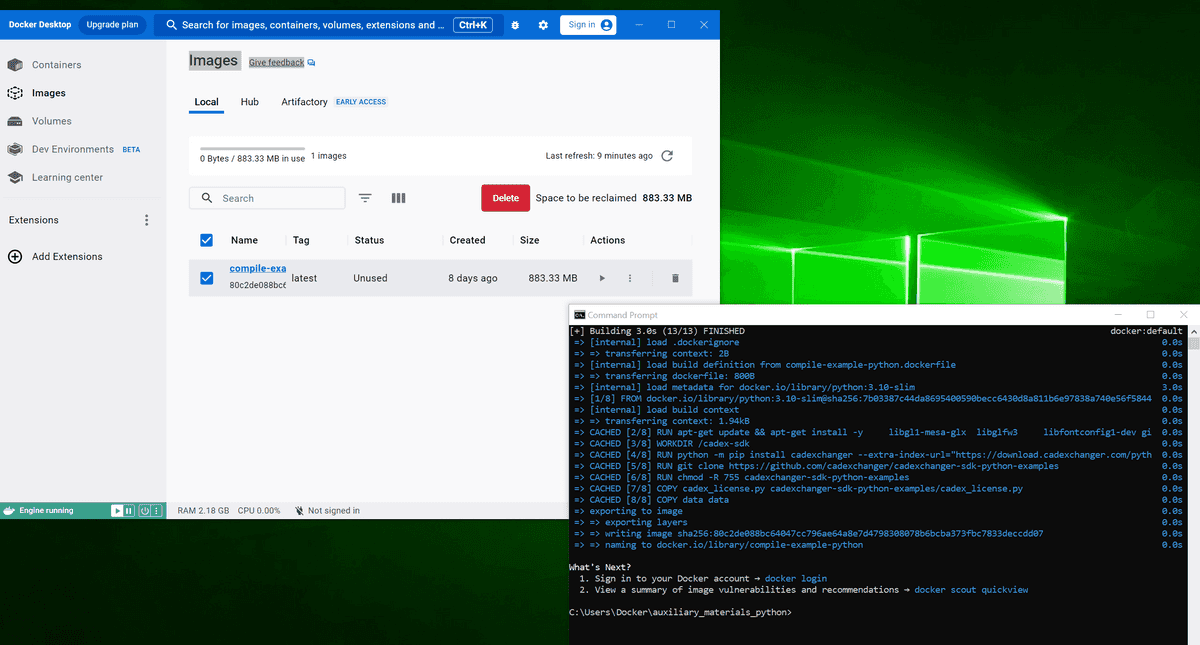 Ready-to-use Docker image