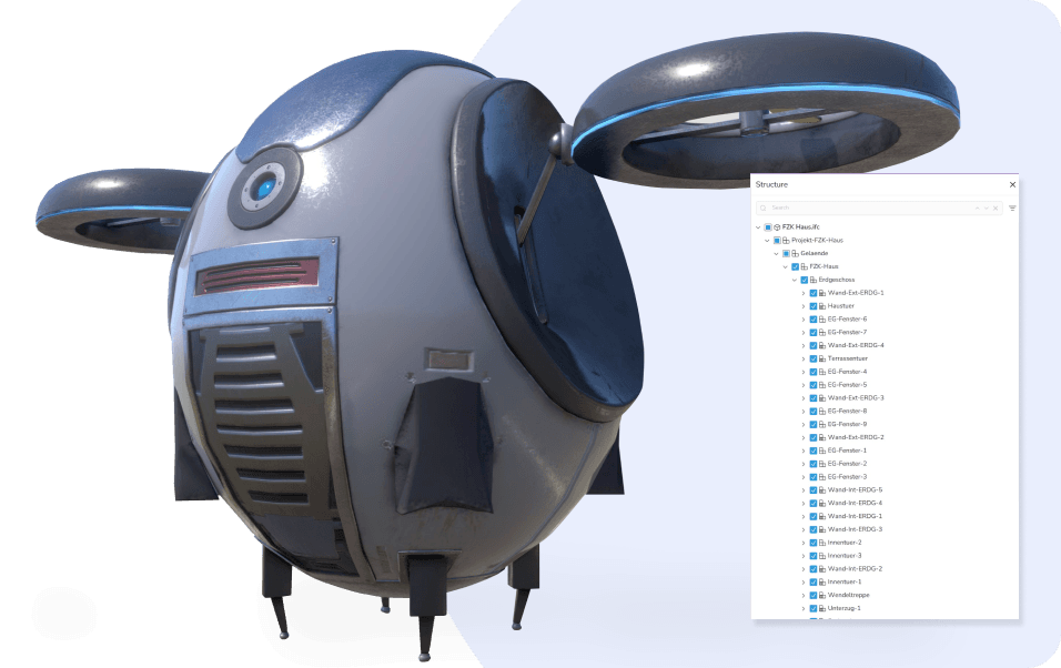 Integration with 3D toolkits