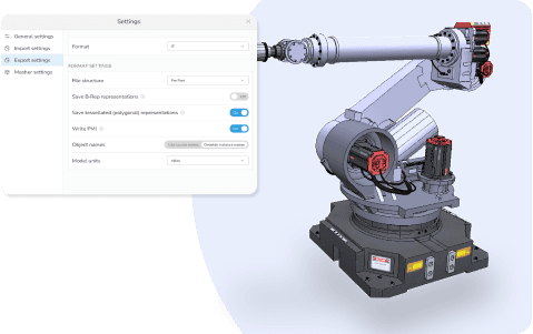 CAD files import