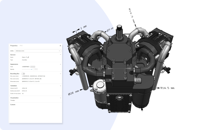 Measurements and geometry evaluation
