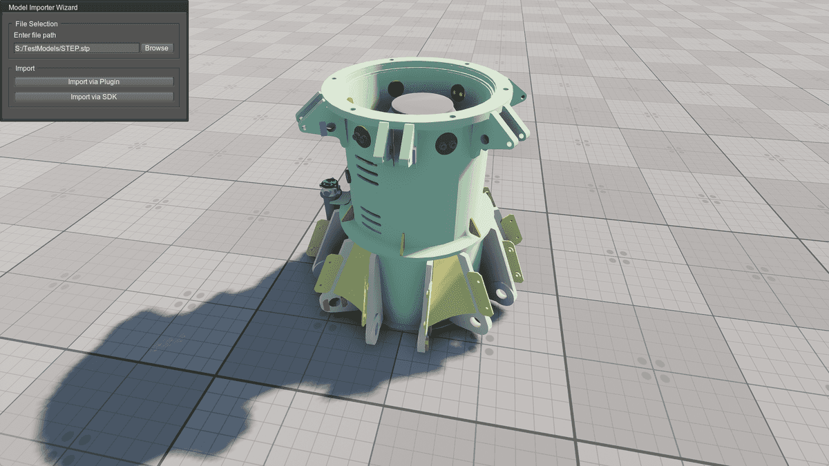 Compiled project